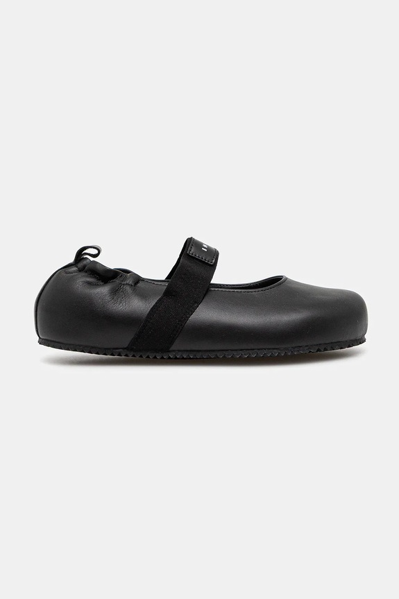 Inuikii baleriny skórzane Molly 1013.003.0041.000 czarny SS25