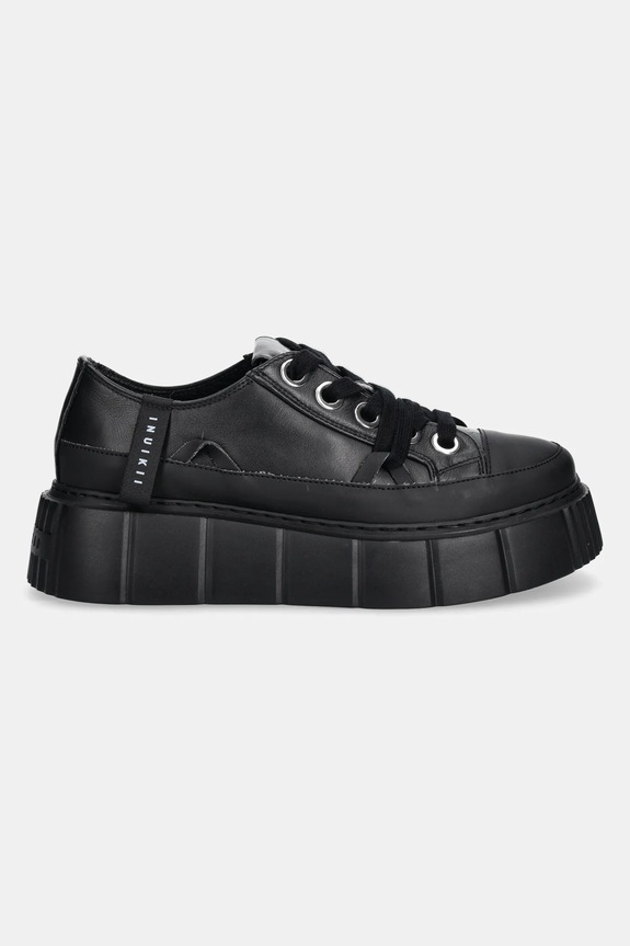 Kožené tenisky Inuikii Leather Matilda Low 1001.001.0022.000 čierna SS25