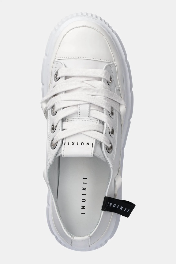 Δερμάτινα sneakers Inuikii Leather Matilda Low λευκό 1001.001.0022.100