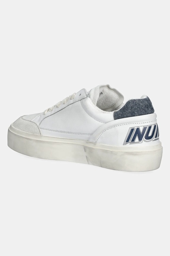 Obuća Kožne tenisice Inuikii Lila Low 1001.001.0221.400 bijela