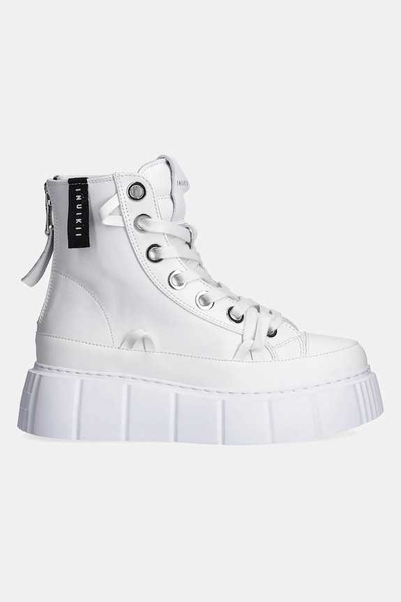 Шкіряні кеди Inuikii Leather Matilda 1001.002.0042.100 білий SS25