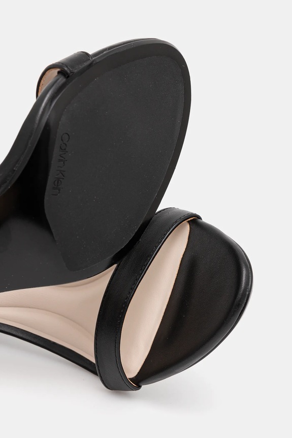 Πέδιλα Calvin Klein HEEL SANDAL 90 - LTH HW0HW02337 μαύρο