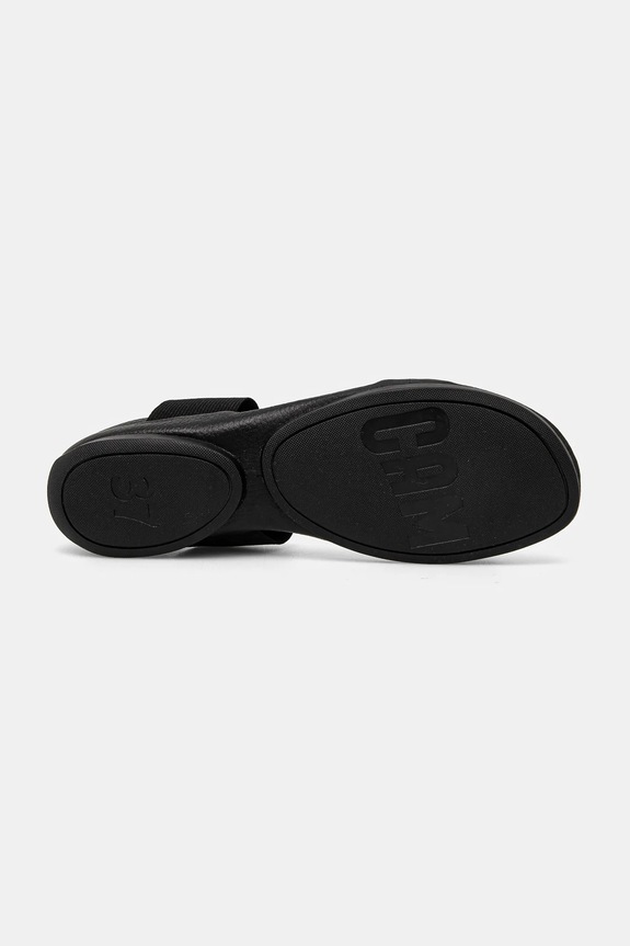 Δερμάτινα σανδάλια Camper Right Nina 21735.086 μαύρο