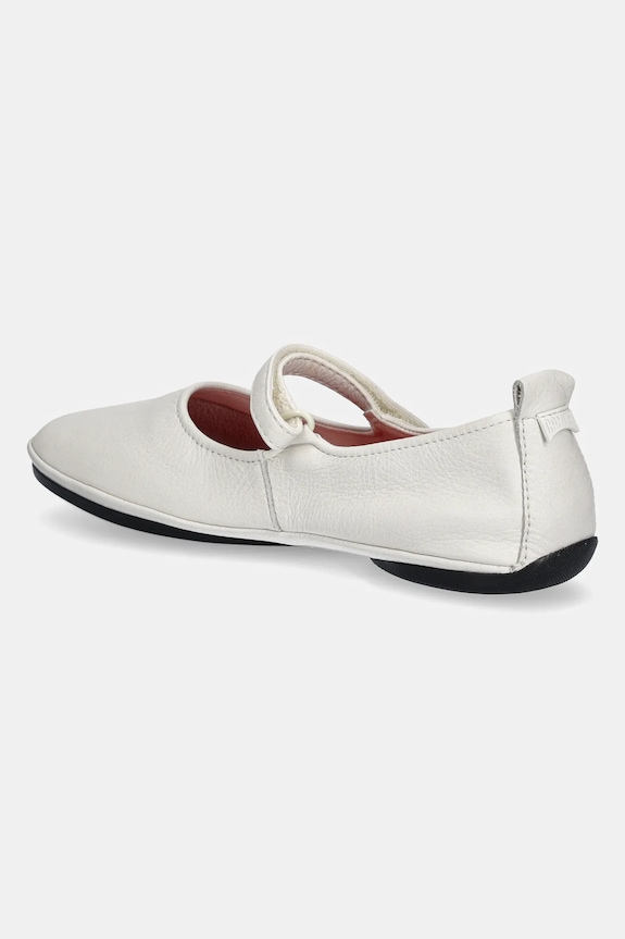 Scarpe Camper ballerine in pelle Right Nina K201365.024 bianco
