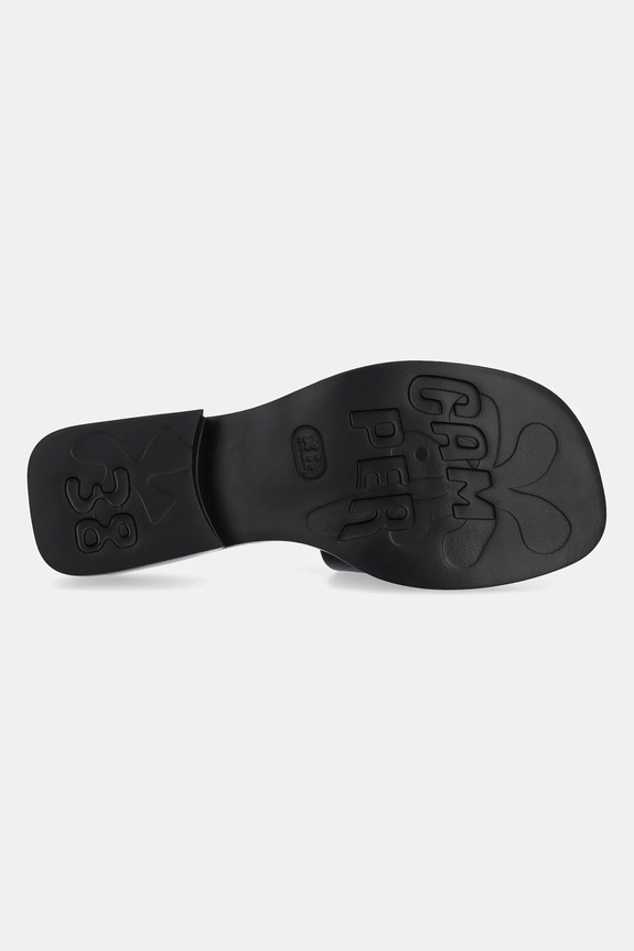 Шкіряні шльопанці Camper Dana K201740.001 чорний