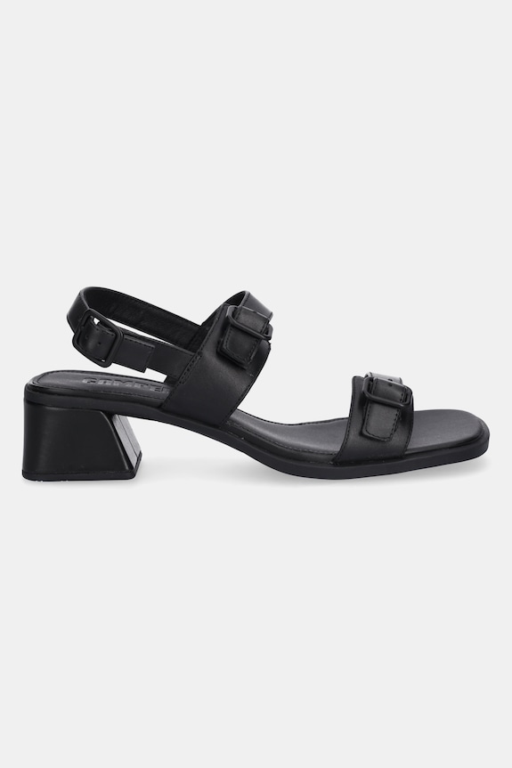 Camper sandały skórzane Kora Sandal K201739.001 czarny SS25