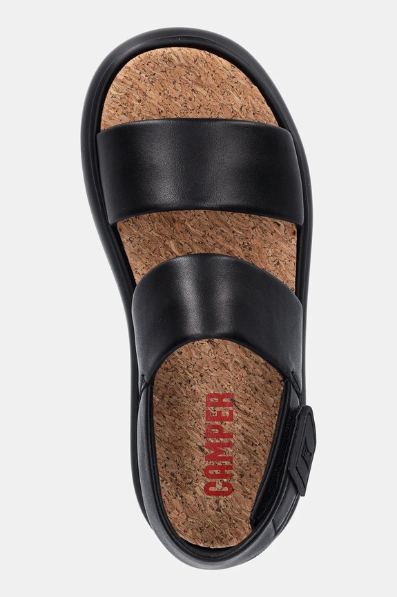 Kožené sandály Camper Pelotas Flota Sandal černá K201772.001