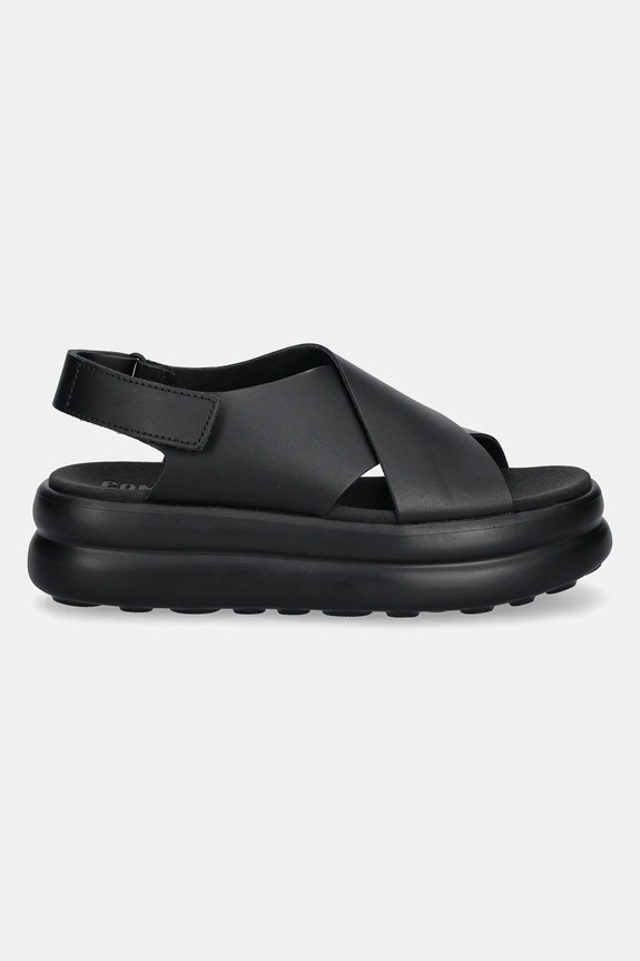 Шкіряні сандалі Camper Pelotas Flota Up K201727.001 чорний SS26