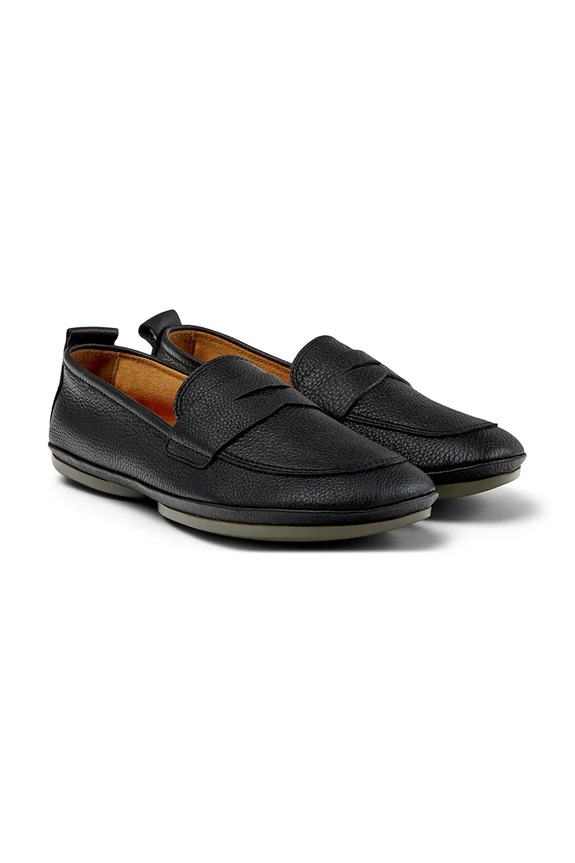 Camper mocasini de piele Right Nina K201421.014 gri SS25