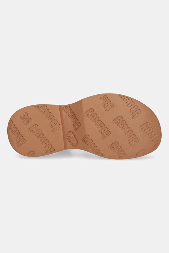 Kožené sandály Camper Tasha K201659.009 hnědá