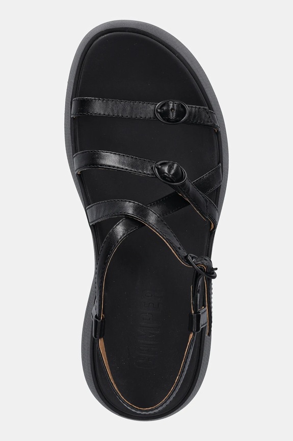 Camper sandały skórzane Tasha czarny K201713.001