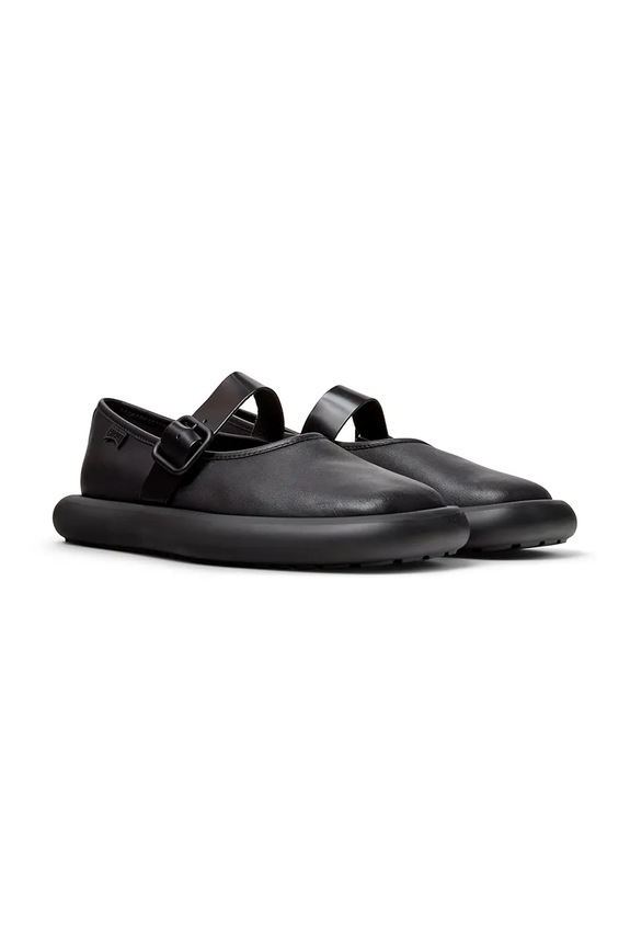 Camper balerini de piele Onda K201679.001 negru SS25