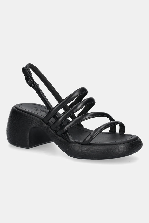 Kožené sandály Camper Thelma Sandal přírodní kůže černá K201723.001