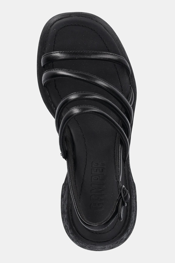 Kožené sandály Camper Thelma Sandal černá K201723.001