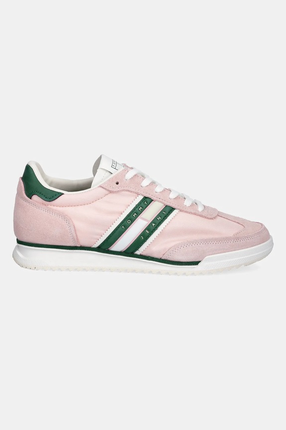 Sneakers boty Tommy Jeans RETRO RUNNER CLEATED EN0EN02717 růžová SS25