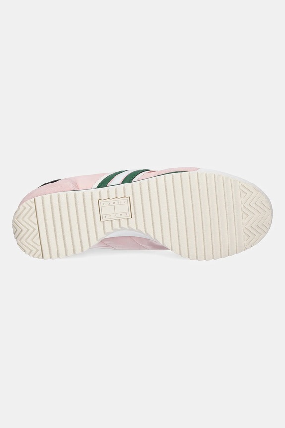 Sneakers boty Tommy Jeans RETRO RUNNER CLEATED EN0EN02717 růžová