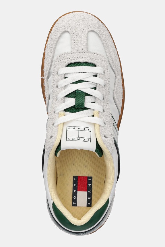 Tommy Jeans sneakersy THE GREENWICH MIX MEDIA biały EN0EN02730
