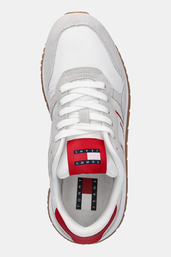 Tommy Jeans sneakersy EVA RUNNER LIGHT czerwony EN0EN02741