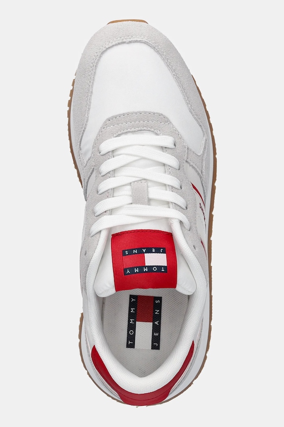 Tommy Jeans sneakersy EVA RUNNER LIGHT czerwony EN0EN02741