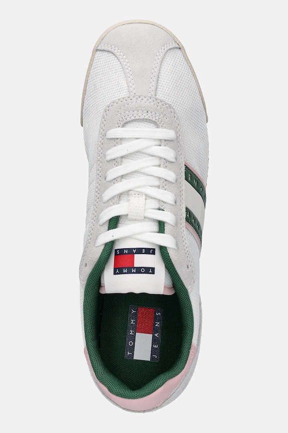 Tommy Jeans sneakersy LOW PROFILE RUNNER beżowy EN0EN02742