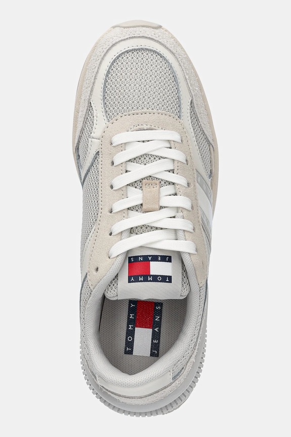 Sneakers Tommy Jeans TECH RUNNER μπεζ EN0EN02743