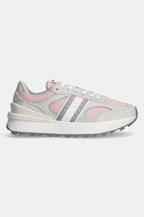 Tenisky Tommy Jeans TECH RUNNER EN0EN02743 ružová SS25