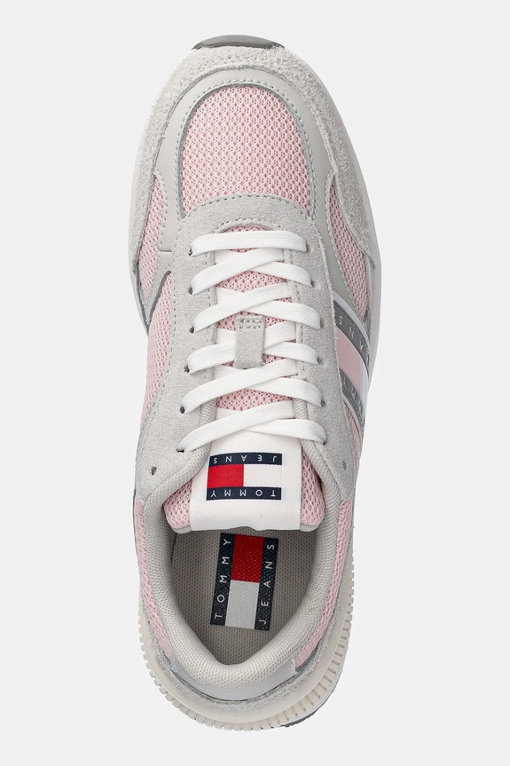 Tenisky Tommy Jeans TECH RUNNER ružová EN0EN02743
