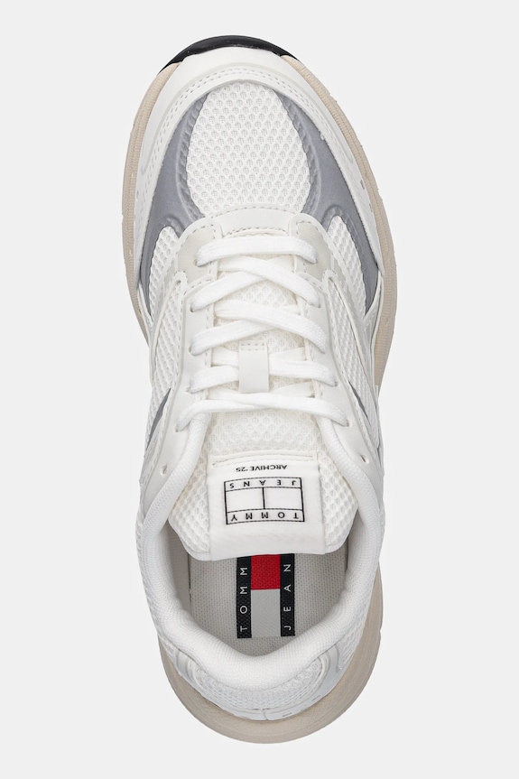 Tenisky Tommy Jeans ARCHIVE 25 biela EN0EN02745