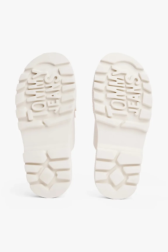 Tommy Jeans klapki skórzane DOUBLE STRAP SANDAL EN0EN02753