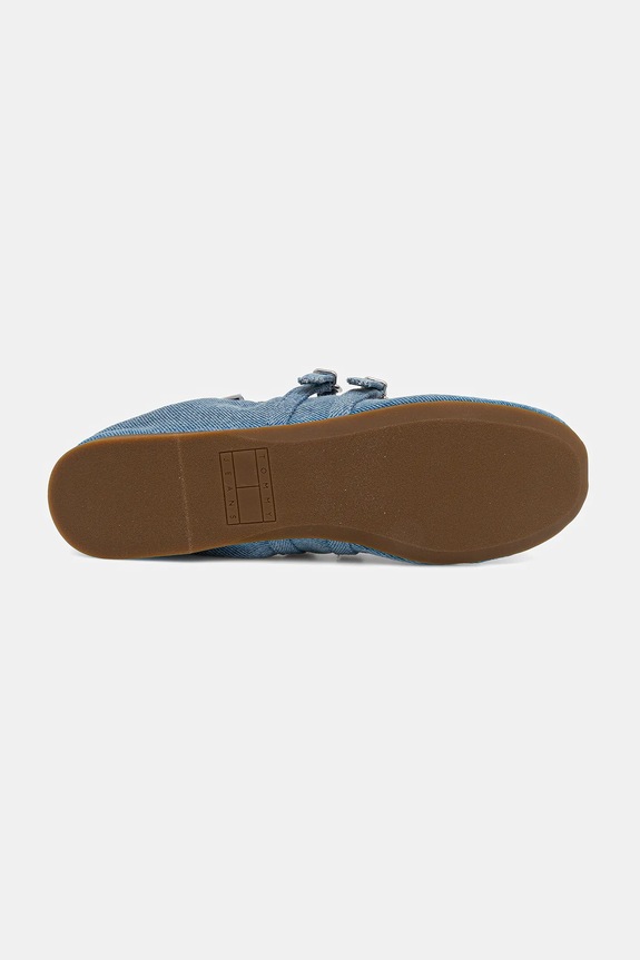 Tommy Jeans ballerine BALLERINA DENIM EN0EN02782 blu