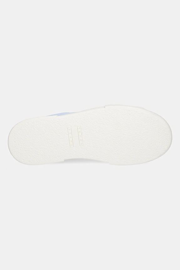 Tommy Jeans sneakers FLATFORM CANVAS SNEAKER EN0EN02792 albastru