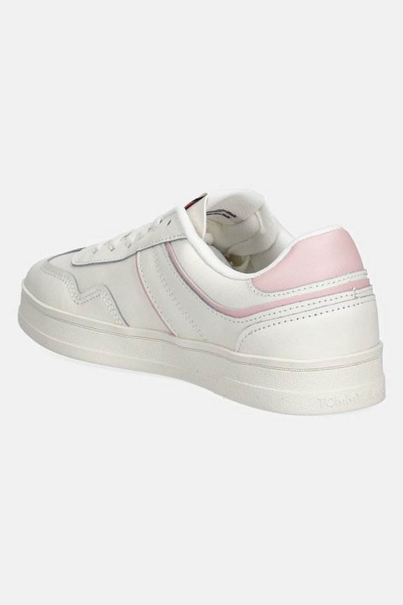 Obuwie Tommy Jeans sneakersy skórzane THE GREENWICH LEATHER EN0EN02794 beżowy