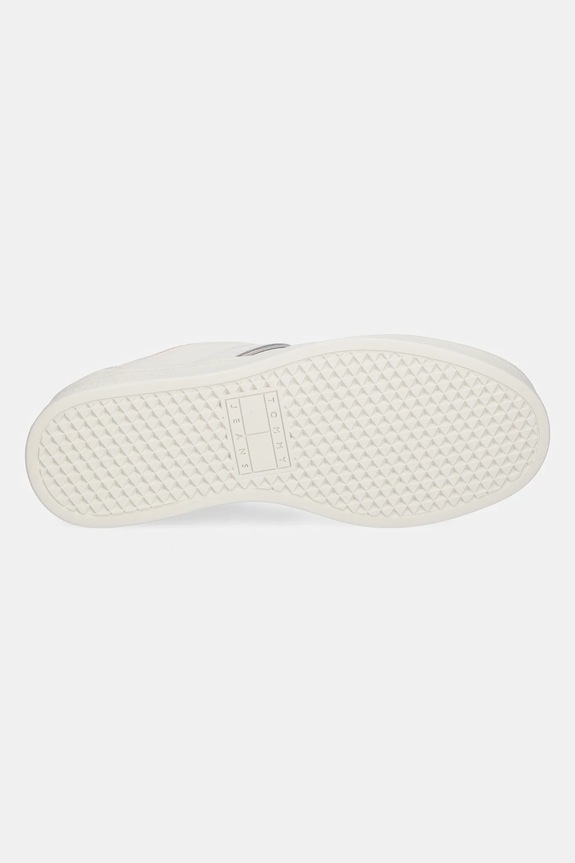 Tommy Jeans sneakersy skórzane THE GREENWICH LEATHER EN0EN02794 beżowy