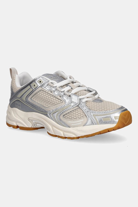 Tommy Jeans sneakersy ARCHIVE 97 METALLIC syntetyczny beżowy EN0EN02796