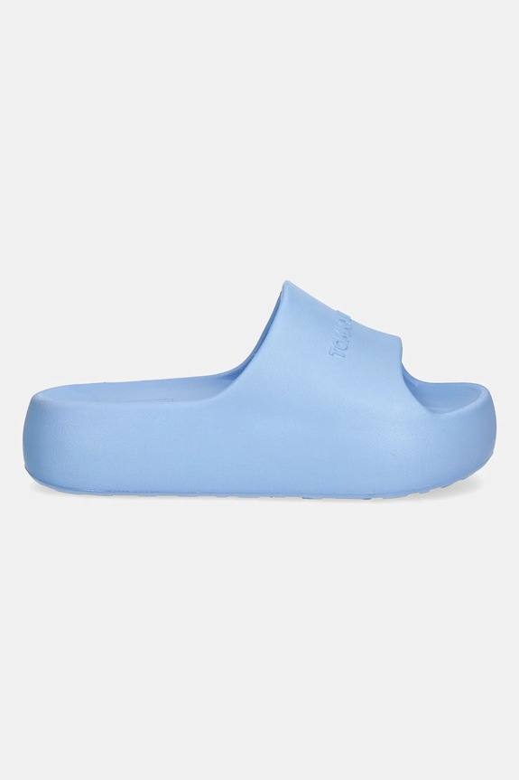 Tommy Jeans papucs CHUNKY POOL SLIDE ESS EN0EN02879 kék SS25