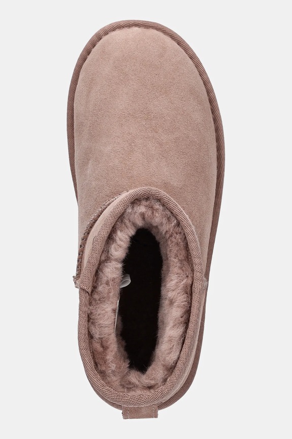 Emu Australia śniegowce zamszowe Stinger Micro Flatform różowy W13082.CARO