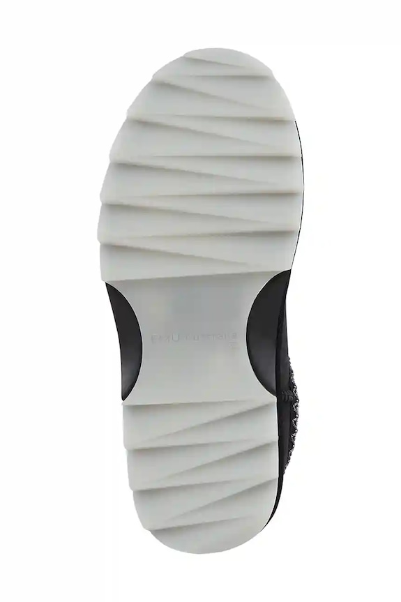 Emu Australia papuci din piele intoarsa Sharky Scuff W13179.BLAK