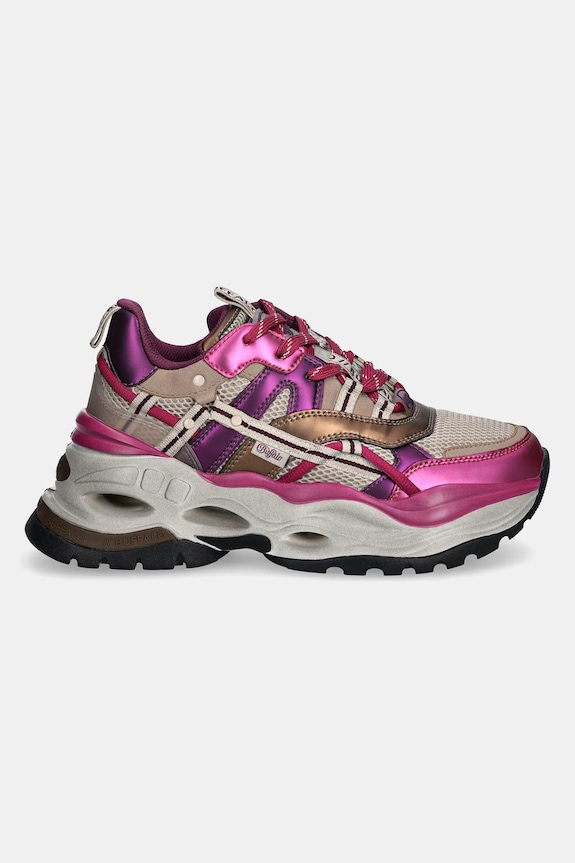 Buffalo sneakersy Triplet Hollow Vntg 1636300.PUR różowy SS25