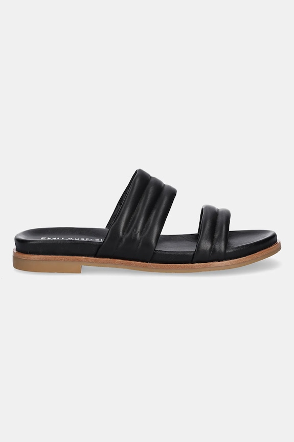 Emu Australia slapi de piele Bondi W13174.BLAK negru SS25