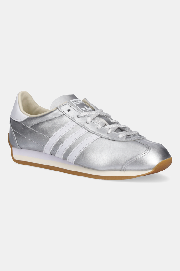 Tenisky adidas Originals Country OG imitace kůže stříbrná JP7636