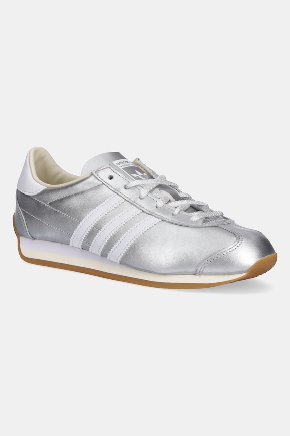 Tenisky adidas Originals Country OG imitace kůže stříbrná JP7636