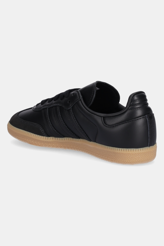 Obuv Kožené tenisky adidas Originals Samba OG JS2762 čierna