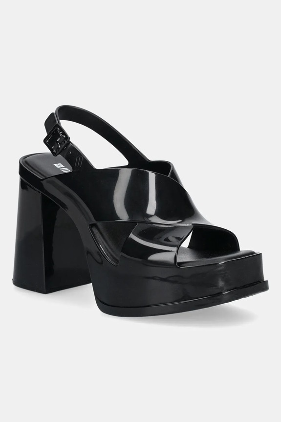 Sandále Melissa DANCE HEEL stĺpikový čierna M.35908.BB116