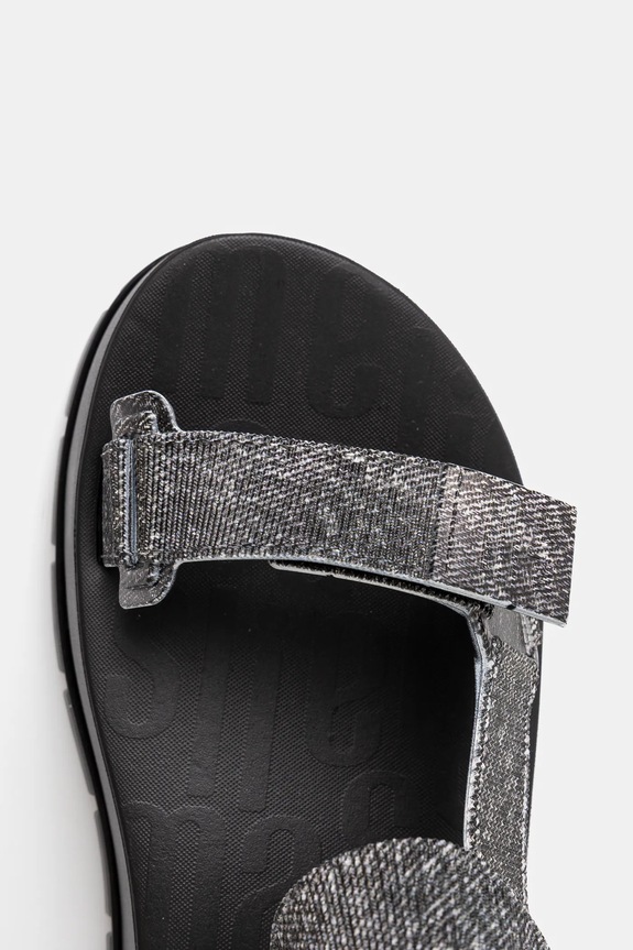 Melissa sandali FLOWING PLATFORM DENIM nero M.36132.BG677