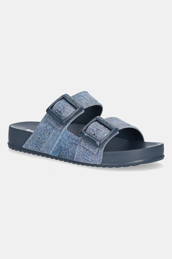 Melissa papuci COZY M LOVER SLIDE DENIM sintetic albastru M.36146.BG680