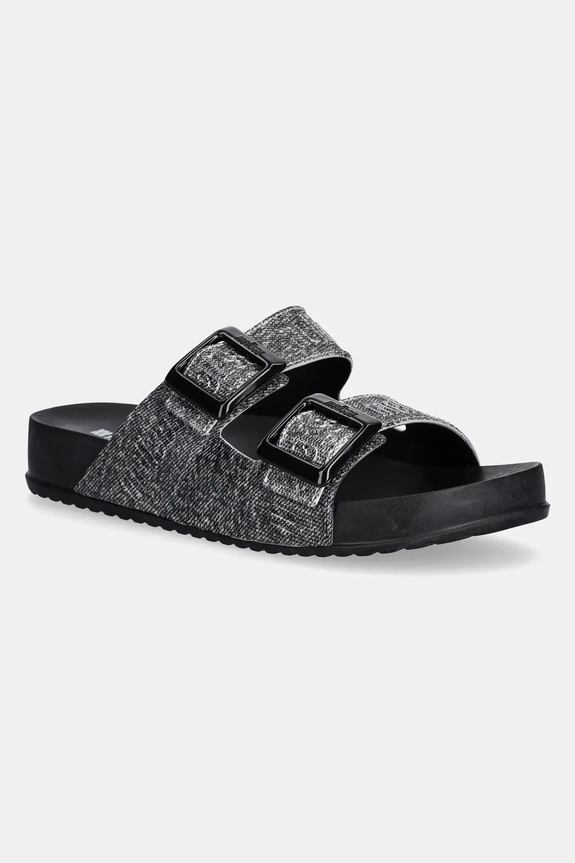 Melissa klapki COZY M LOVER SLIDE DENIM syntetyczny czarny M.36146.BG681