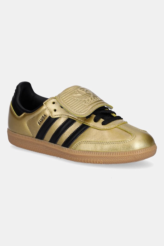 Tenisice adidas Originals Samba LT imitacija zrnate kože zlatna JH5708