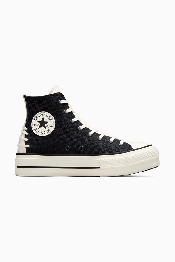 Converse trampki Chuck Taylor All Star Lift platforma czarny A12552C