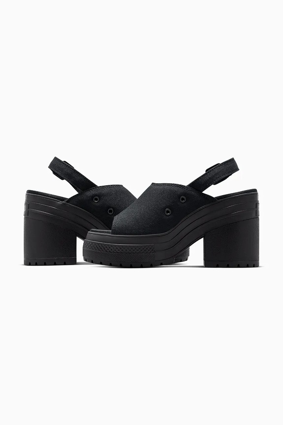 Converse szandál Chuck 70 De Luxe Heel Nu fekete A12567C