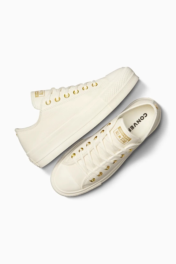 Δερμάτινα ελαφριά παπούτσια Converse Chuck Taylor All Star Lift A12765C